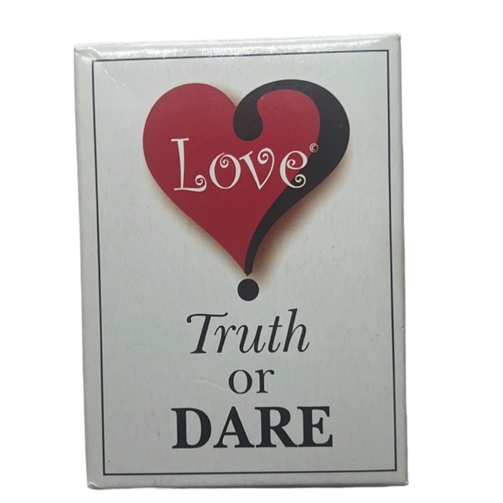 LIVE TRUTH OR DARE GAME CARDS VINTAGE 2002